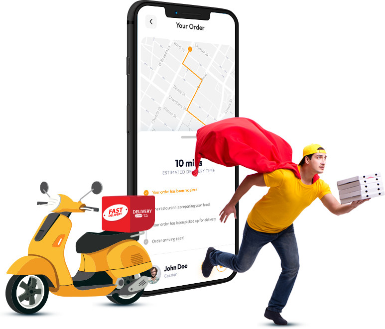 Food Delivery App Dashboard
